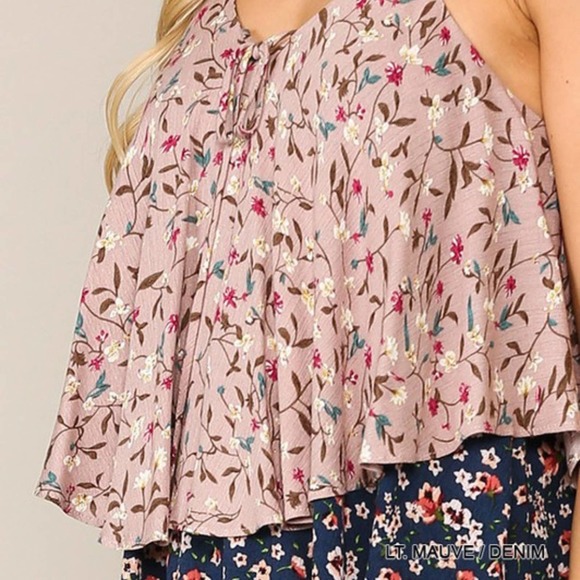 Twirl Me All Night Floral Cami Top - Picture 4 of 5